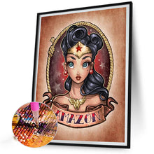 Load image into Gallery viewer, Amazon Girl 40X50CM(Canvas) Full Round Drill Diamond Painting
