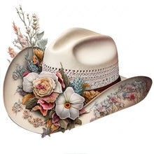 Load image into Gallery viewer, Cowboy Hat 30X30CM(Canvas) Full Round Drill Diamond Painting
