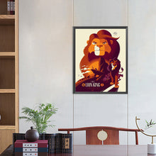 Load image into Gallery viewer, Lion King 40X50CM(Canvas) Full Round Drill Diamond Painting
