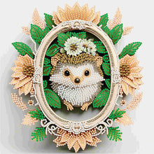 Load image into Gallery viewer, Garland Hedgehog 30*30CM(Canvas) Partial Special Shaped Drill Diamond Painting
