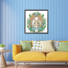 Load image into Gallery viewer, Garland Rabbit 30*30CM(Canvas) Partial Special Shaped Drill Diamond Painting
