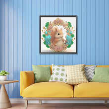 Load image into Gallery viewer, Garland Squirrel 30*30CM(Canvas) Partial Special Shaped Drill Diamond Painting
