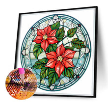 Load image into Gallery viewer, Blooming Flowers 30*30CM(Canvas) Partial Special Shaped Drill Diamond Painting
