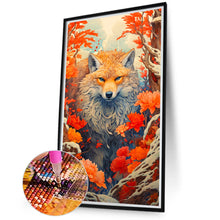 Load image into Gallery viewer, Cat And Fox 40*70CM(Canvas) Full Round Drill Diamond Painting
