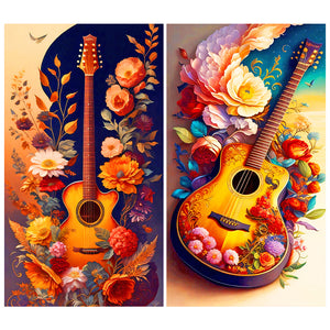 Musical Instrument 40*70CM(Canvas) Full Round Drill Diamond Painting