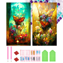 Load image into Gallery viewer, Butterfly Market Area 40*70CM(Canvas) Full Round Drill Diamond Painting
