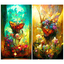 Load image into Gallery viewer, Butterfly Market Area 40*70CM(Canvas) Full Round Drill Diamond Painting
