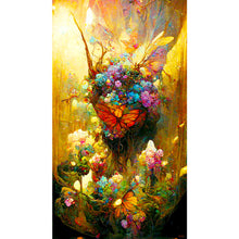 Load image into Gallery viewer, Butterfly Market Area 40*70CM(Canvas) Full Round Drill Diamond Painting
