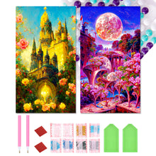 Load image into Gallery viewer, Dream Castle 40*70CM(Canvas) Full Round Drill Diamond Painting
