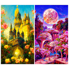 Load image into Gallery viewer, Dream Castle 40*70CM(Canvas) Full Round Drill Diamond Painting
