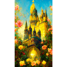 Load image into Gallery viewer, Dream Castle 40*70CM(Canvas) Full Round Drill Diamond Painting
