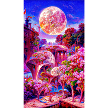 Load image into Gallery viewer, Dream Castle 40*70CM(Canvas) Full Round Drill Diamond Painting
