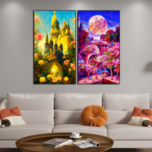 Load image into Gallery viewer, Dream Castle 40*70CM(Canvas) Full Round Drill Diamond Painting
