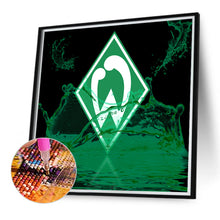 Load image into Gallery viewer, Werder Bremen Sports Club Logo 40*40CM(Canvas) Full Round Drill Diamond Painting
