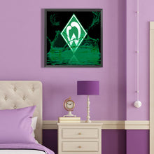 Load image into Gallery viewer, Werder Bremen Sports Club Logo 40*40CM(Canvas) Full Round Drill Diamond Painting
