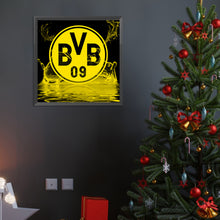 Load image into Gallery viewer, Borussia Dortmund Football Club Logo 40*40CM(Canvas) Full Round Drill Diamond Painting
