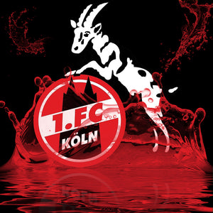 Cologne Football Club Logo 40*40CM(Canvas) Full Round Drill Diamond Painting
