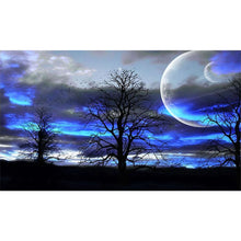 Load image into Gallery viewer, In The Forest Under The Moon 65X40CM(Canvas) Full AB Square Drill Diamond Painting
