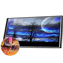 Load image into Gallery viewer, In The Forest Under The Moon 65X40CM(Canvas) Full AB Square Drill Diamond Painting
