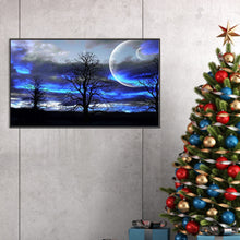 Load image into Gallery viewer, In The Forest Under The Moon 65X40CM(Canvas) Full AB Square Drill Diamond Painting
