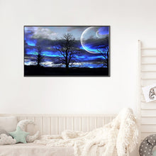 Load image into Gallery viewer, In The Forest Under The Moon 65X40CM(Canvas) Full AB Square Drill Diamond Painting
