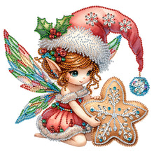 Load image into Gallery viewer, Elf Angel 30X30CM(Canvas) Partial Special Shaped Drill Diamond Painting
