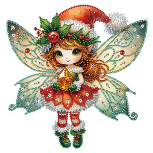 Elf Angel 30X30CM(Canvas) Partial Special Shaped Drill Diamond Painting