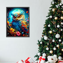 Load image into Gallery viewer, Colorful Owl 30X40CM(Canvas) Full Round Drill Diamond Painting
