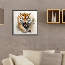 Load image into Gallery viewer, Tiger 35X35CM(Canvas) Full Round Drill Diamond Painting
