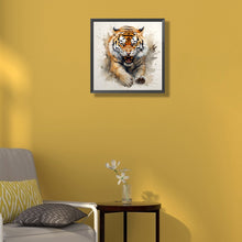 Load image into Gallery viewer, Tiger 35X35CM(Canvas) Full Round Drill Diamond Painting
