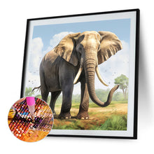 Load image into Gallery viewer, Elephant 35X35CM(Canvas) Full Round Drill Diamond Painting
