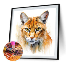 Load image into Gallery viewer, Cat 35X35CM(Canvas) Full Round Drill Diamond Painting

