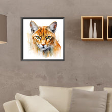Load image into Gallery viewer, Cat 35X35CM(Canvas) Full Round Drill Diamond Painting
