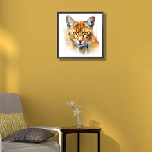 Load image into Gallery viewer, Cat 35X35CM(Canvas) Full Round Drill Diamond Painting
