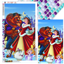 Load image into Gallery viewer, Beauty And The Beast 40*70CM(Canvas) Full Round Drill Diamond Painting
