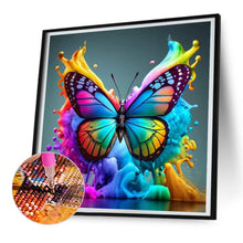 Load image into Gallery viewer, Butterfly¡¤Color 30X30CM(Canvas) Full Round Drill Diamond Painting
