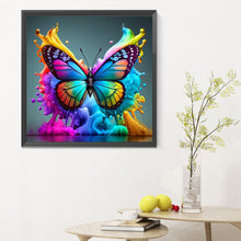 Load image into Gallery viewer, Butterfly¡¤Color 30X30CM(Canvas) Full Round Drill Diamond Painting
