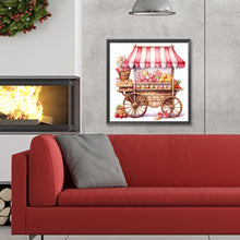 Load image into Gallery viewer, Pink Dessert Shop Trolley 30X30CM(Canvas) Full Round Drill Diamond Painting
