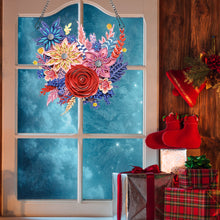 Load image into Gallery viewer, Special Shaped Diamond Painting Wreath Ornament for Home Window Door Decor (#1)
