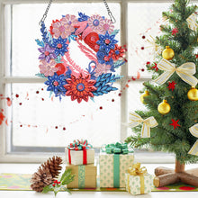 Load image into Gallery viewer, Special Shaped Diamond Painting Wreath Ornament for Home Window Door Decor (#2)
