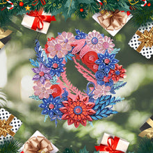 Load image into Gallery viewer, Special Shaped Diamond Painting Wreath Ornament for Home Window Door Decor (#2)
