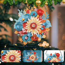 Load image into Gallery viewer, Special Shaped Diamond Painting Wreath Ornament for Home Window Door Decor (#3)
