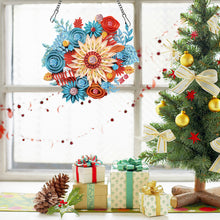 Load image into Gallery viewer, Special Shaped Diamond Painting Wreath Ornament for Home Window Door Decor (#3)
