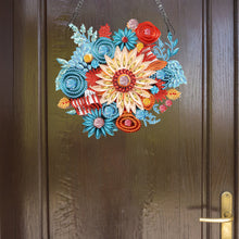 Load image into Gallery viewer, Special Shaped Diamond Painting Wreath Ornament for Home Window Door Decor (#3)
