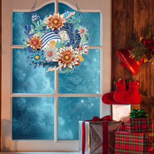 Load image into Gallery viewer, Special Shaped Diamond Painting Wreath Ornament for Home Window Door Decor (#4)
