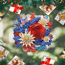 Load image into Gallery viewer, Special Shaped Diamond Painting Wreath Ornament for Home Window Door Decor (#5)
