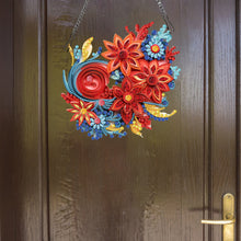 Load image into Gallery viewer, Special Shaped Diamond Painting Wreath Ornament for Home Window Door Decor (#6)
