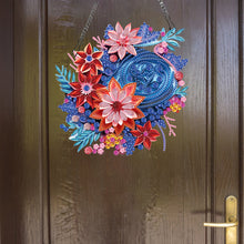 Load image into Gallery viewer, Special Shaped Diamond Painting Wreath Ornament for Home Window Door Decor (#7)
