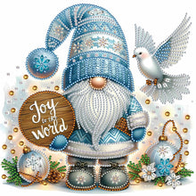 Load image into Gallery viewer, Christmas Gnome 30*30CM(Canvas) Partial Special Shaped Drill Diamond Painting
