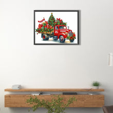 Load image into Gallery viewer, Christmas Car 40*30CM(Canvas) Partial Special Shaped Drill Diamond Painting
